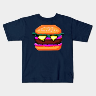 Pixel art burger 4 Kids T-Shirt